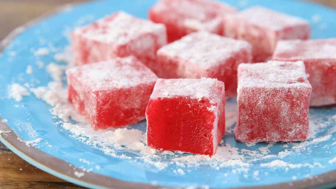 Turkish Delight with Pistachio Nuts Recipe (Fıstıklı Lokum) - Middle Eastern Recipes